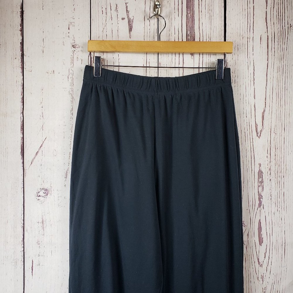 Company Collection Womens Casual Pants Size Large Pull On Stretch Waist Black